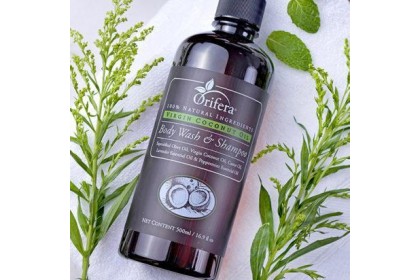 Virgin Coconut Oil Body Wash & Shampoo