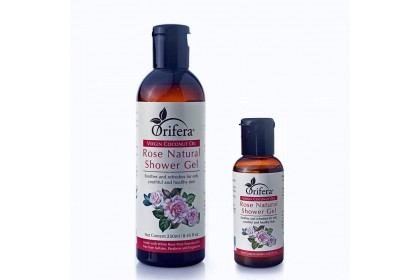 Virgin Coconut Oil Rose Natural Shower Gel Virgin Coconut Oil Rose Natural Shower Gel